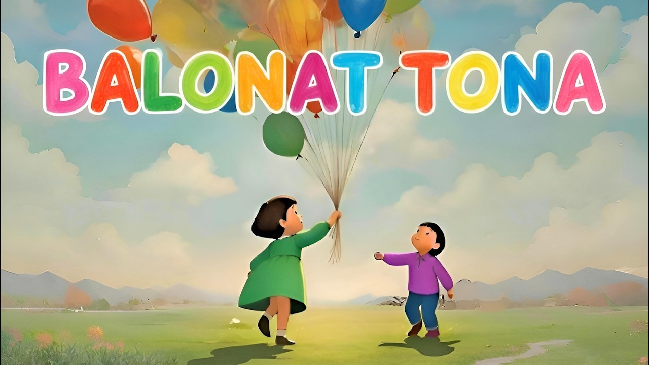 Balonat Tona 🎈 | Këngë për Fëmijë në Shqip | TikiTaka Shqip
