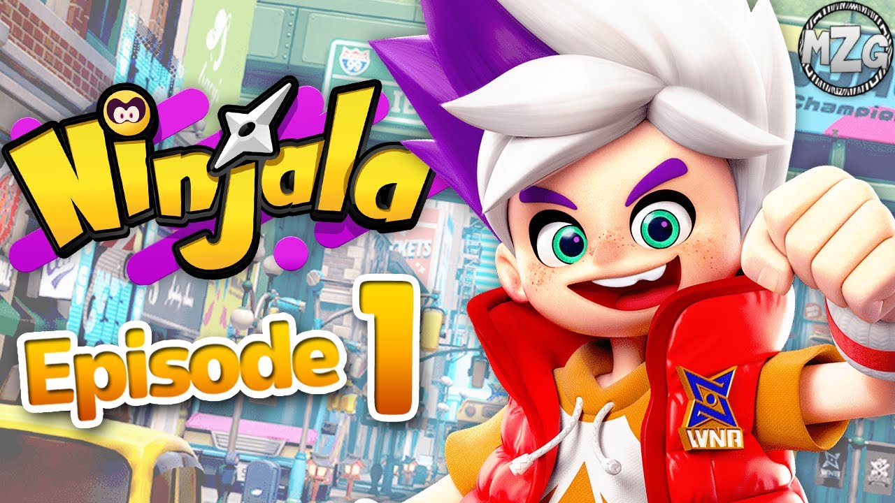 Прохождение Ninjala, часть 1 — Пролог сюжетного режима! Глава 1: Победите космического ниндзя!