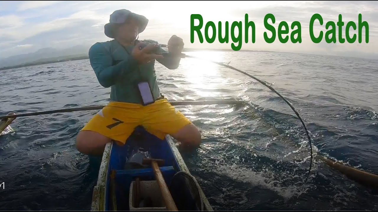 Rough Sea Amberjack || Jigging Fishing Philippines #fishing #viral #jigging #trending #adventure