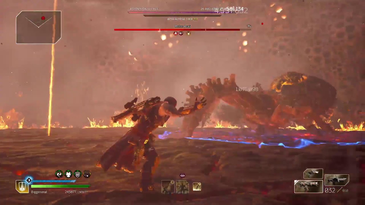 Outriders WorldSlayer 3.9mil Anomaly 3mil Armor  