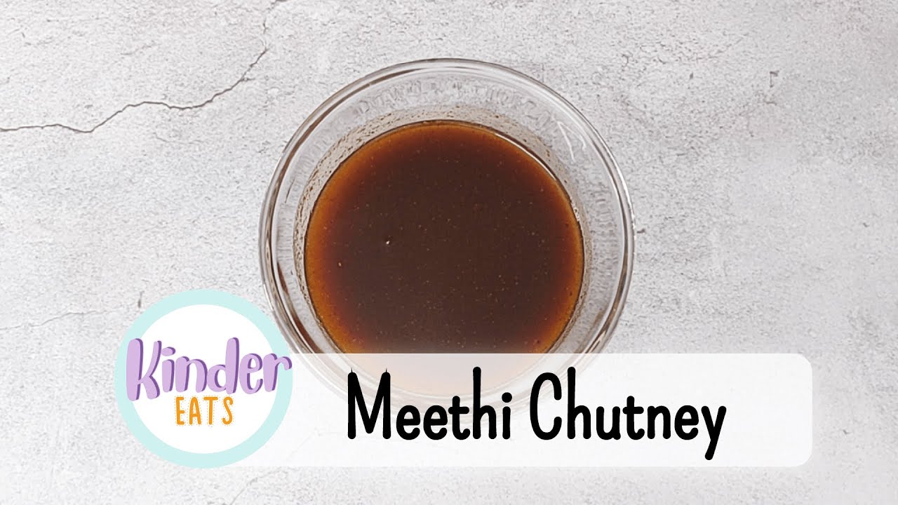 Meethi Chutney | Tamarind Jaggery Chutney | Vrat ki meethi chutney | Navratri Fasting | Kinder Eats