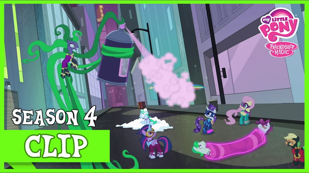 Captured by the Mane-iac (Power Ponies) | MLP: FiM [HD]