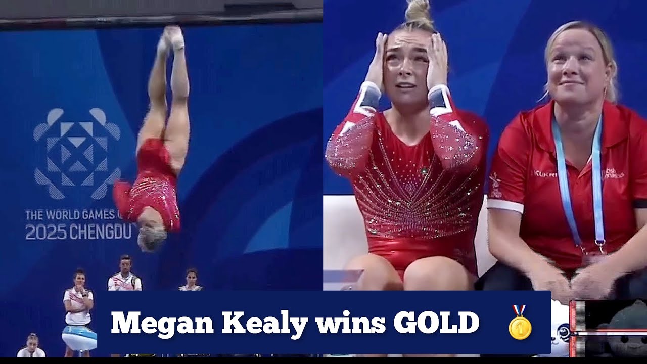 British Megan Kealy 🇬🇧 wins Tumbling GOLD 🥇 - World Games 2025