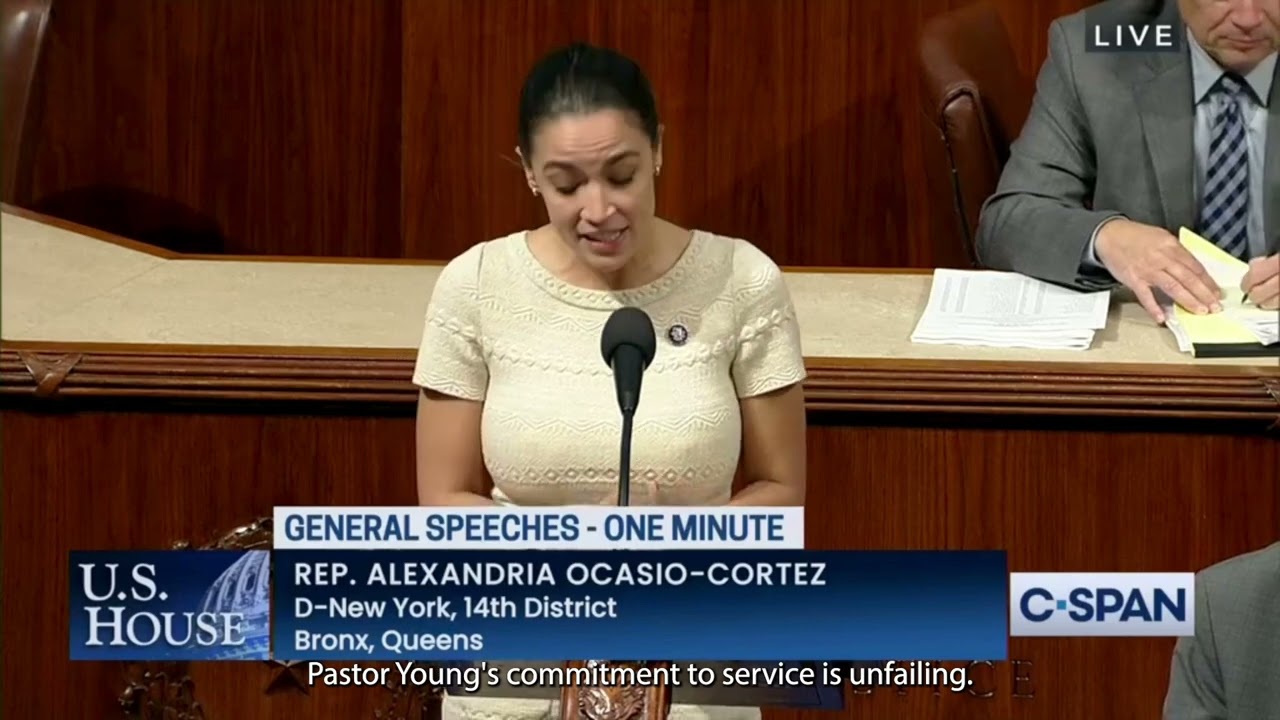 Rep. AOC Celebrates 100th Anniversary of First Baptist Church of Corona