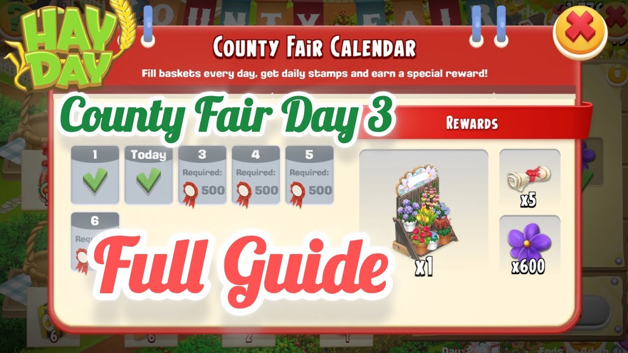 How to Play County Fair Event in Hay Day/Complete Guide !
