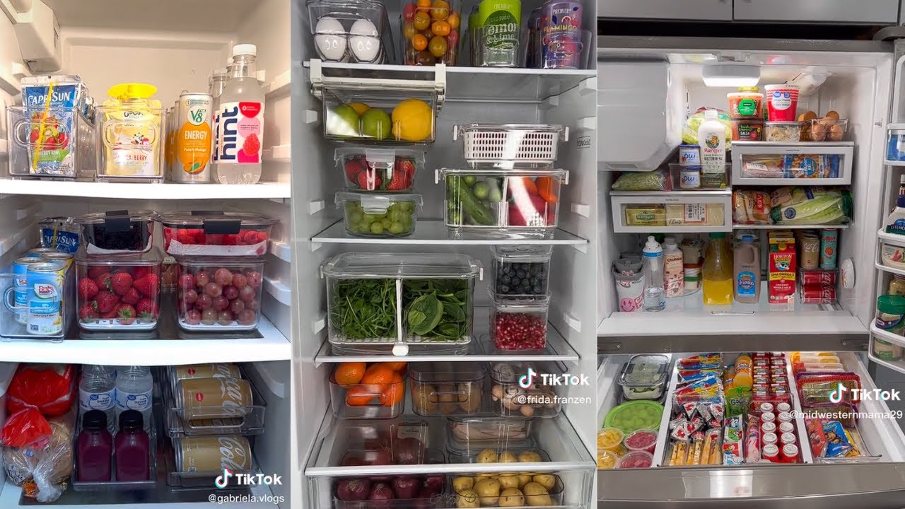 Satisfying Fridge Restock ASMR 