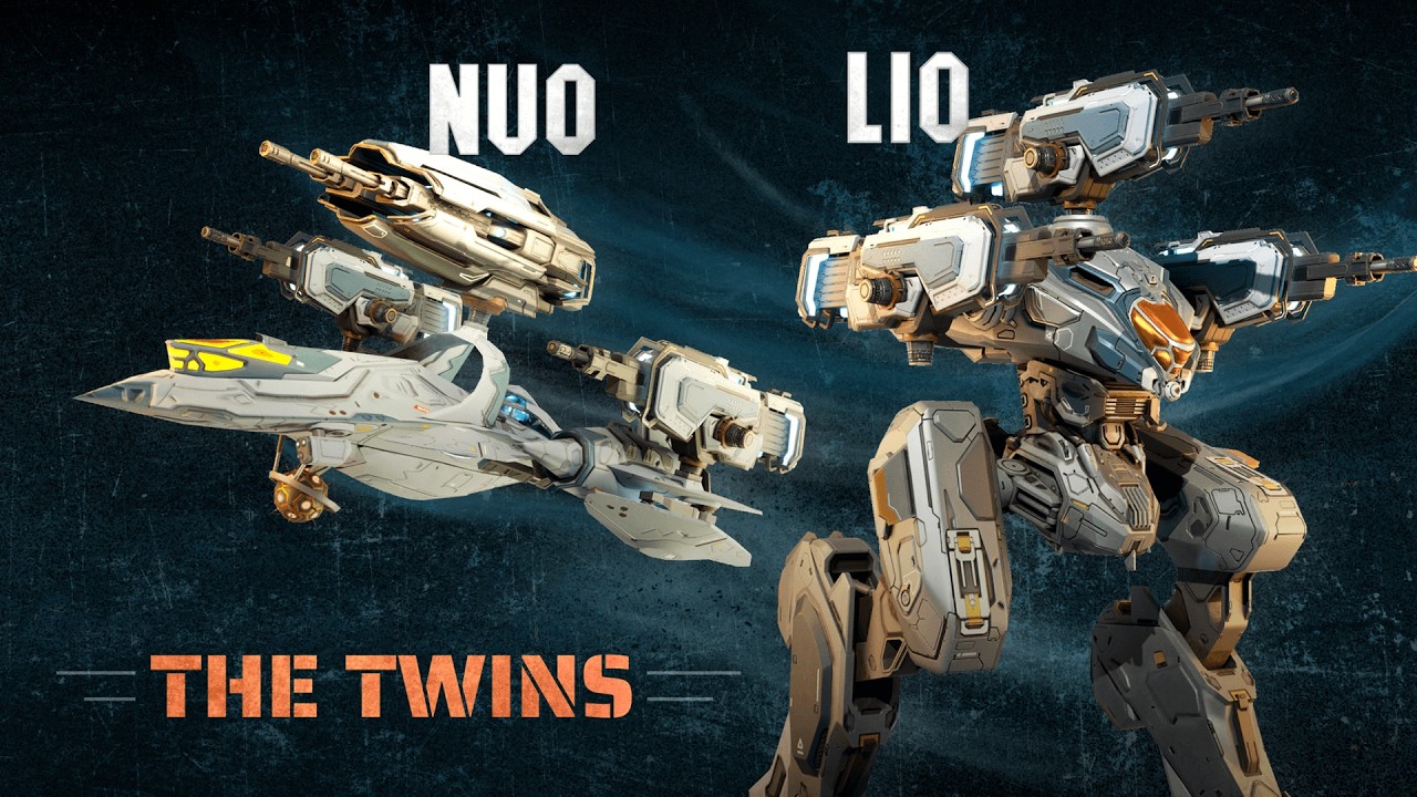 Lio & Nuo ✈️🛩️ Twin Robots Overview — War Robots