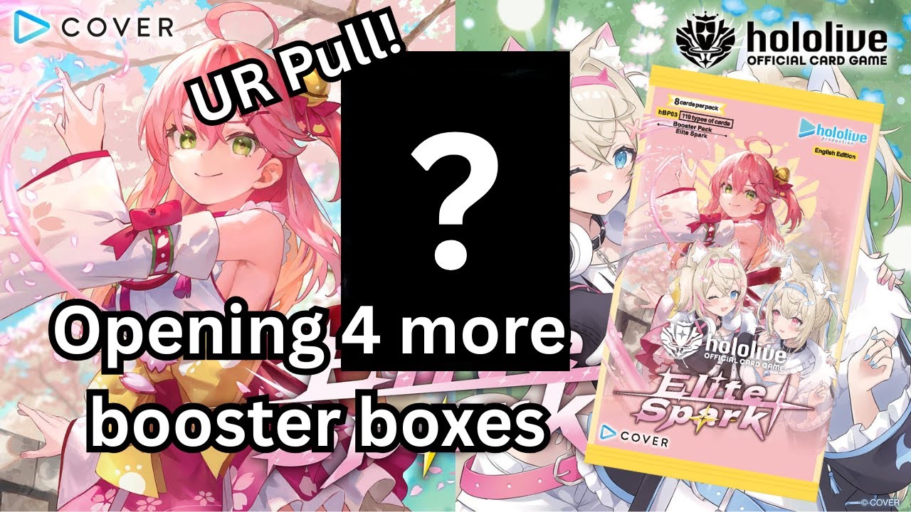 English Hololive Elite Spark UR Pull!