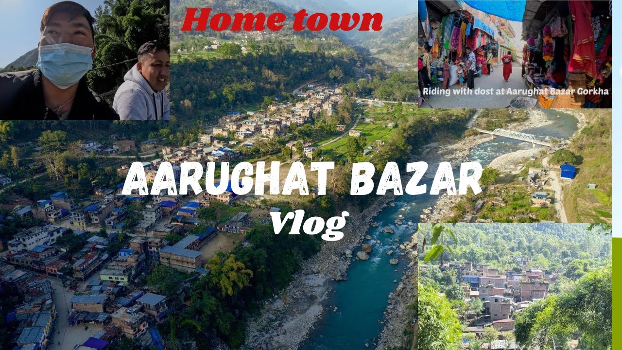 Home town tour 🏡  / Aarughat Bazar #Gorkha #Dhading #nepal #vlog