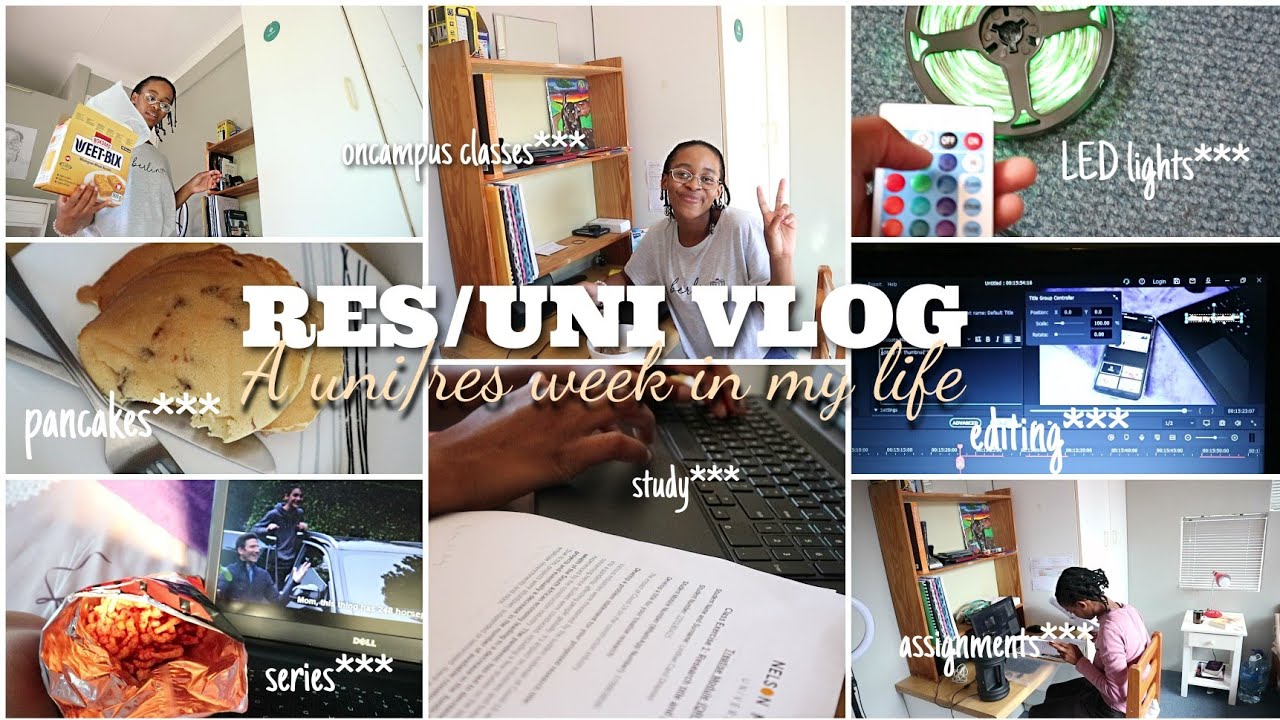 Res/Uni Week in my life: Assignments,takealot mini haul & more pancakes|Nelson Mandela University