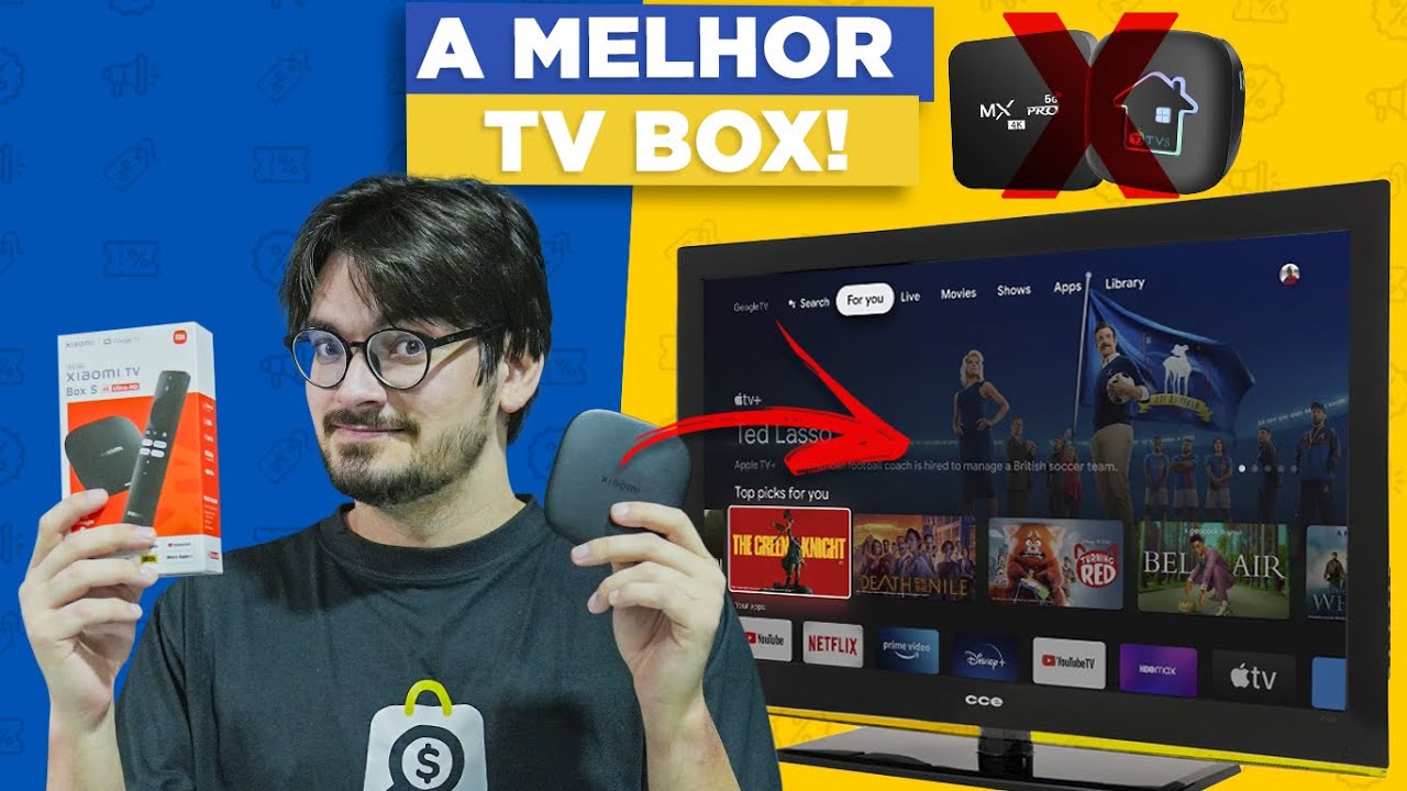 A Melhor TV BOX DO MERCADO? Xiaomi Mi BOX 3s 2025! A Mais RÁPIDA e COMPLETA
