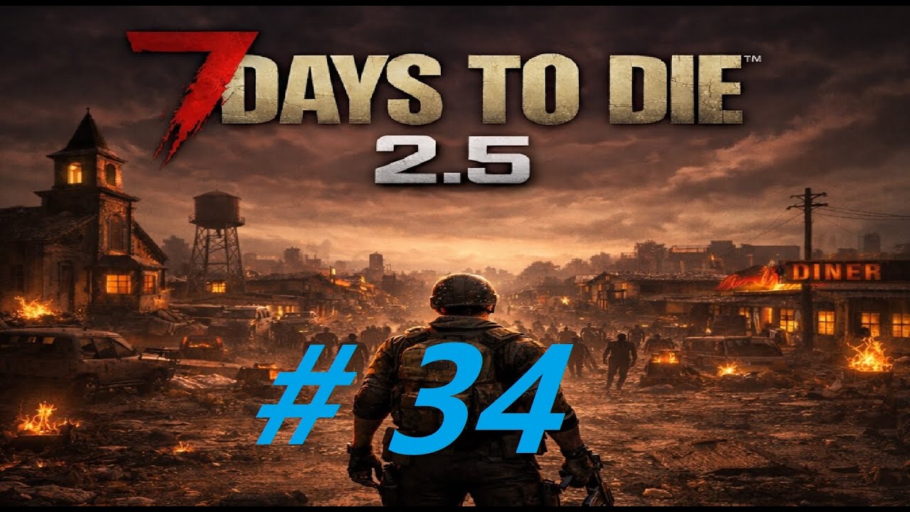 7 Days to die 2.5 - Self Collection Mods & WLG Map -  Wady Live games Ep 34