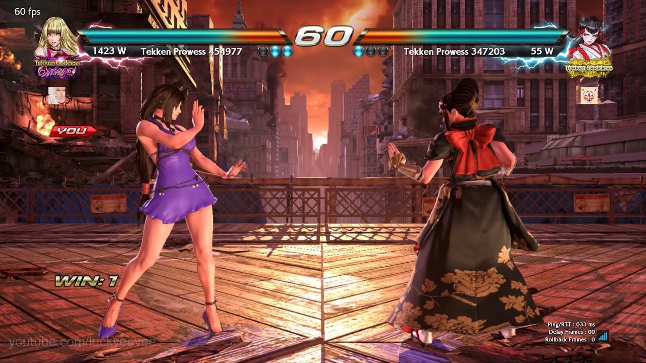 TEKKEN 7 LuckyEevee (Lili) vs Tirol (Kazumi) 10.12.22
