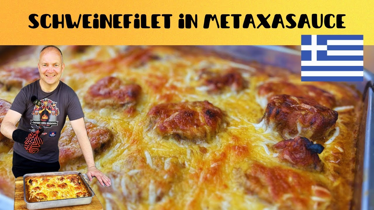 Duroc Schweinefilet in Metaxasoße | Gasgrill