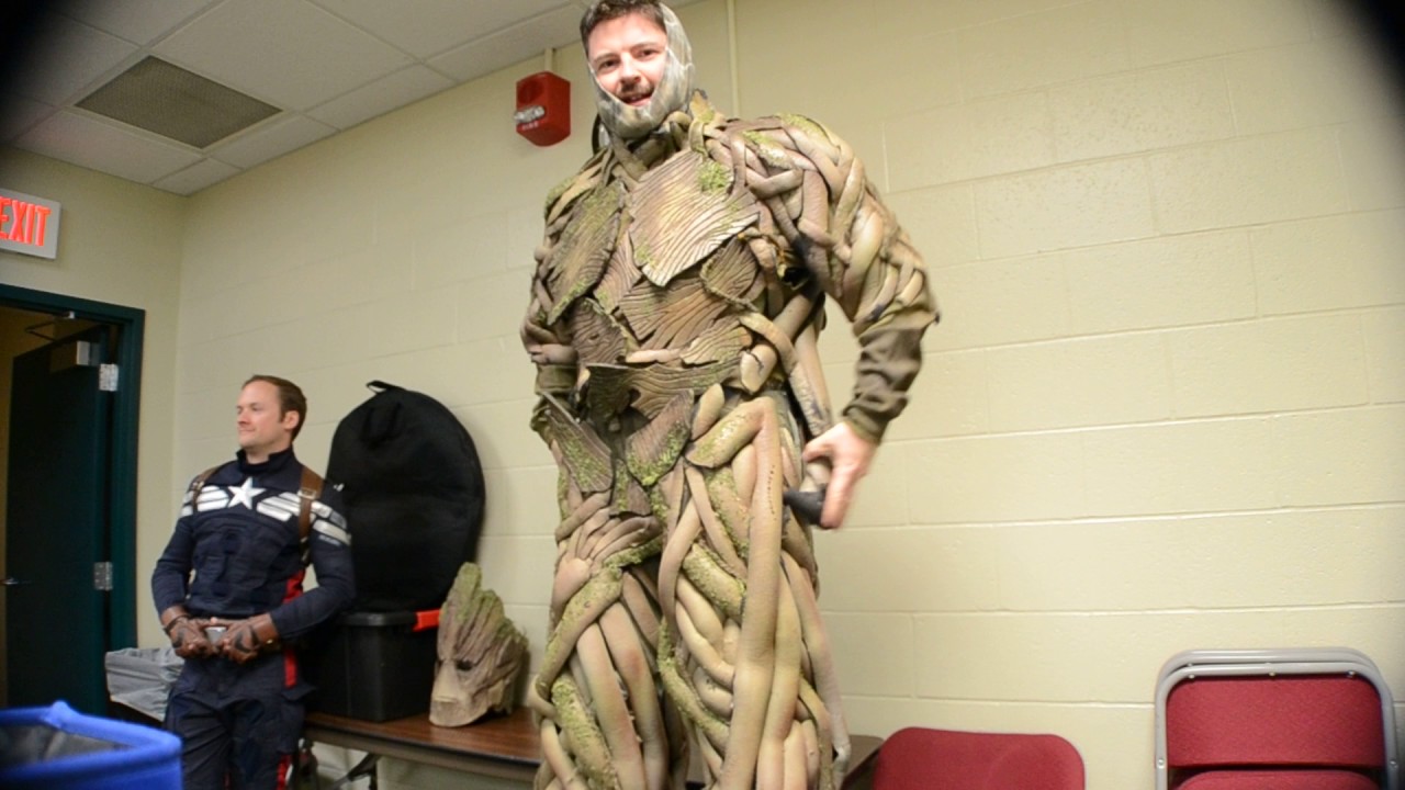 Groot Cosplay - Suiting Up for An Event