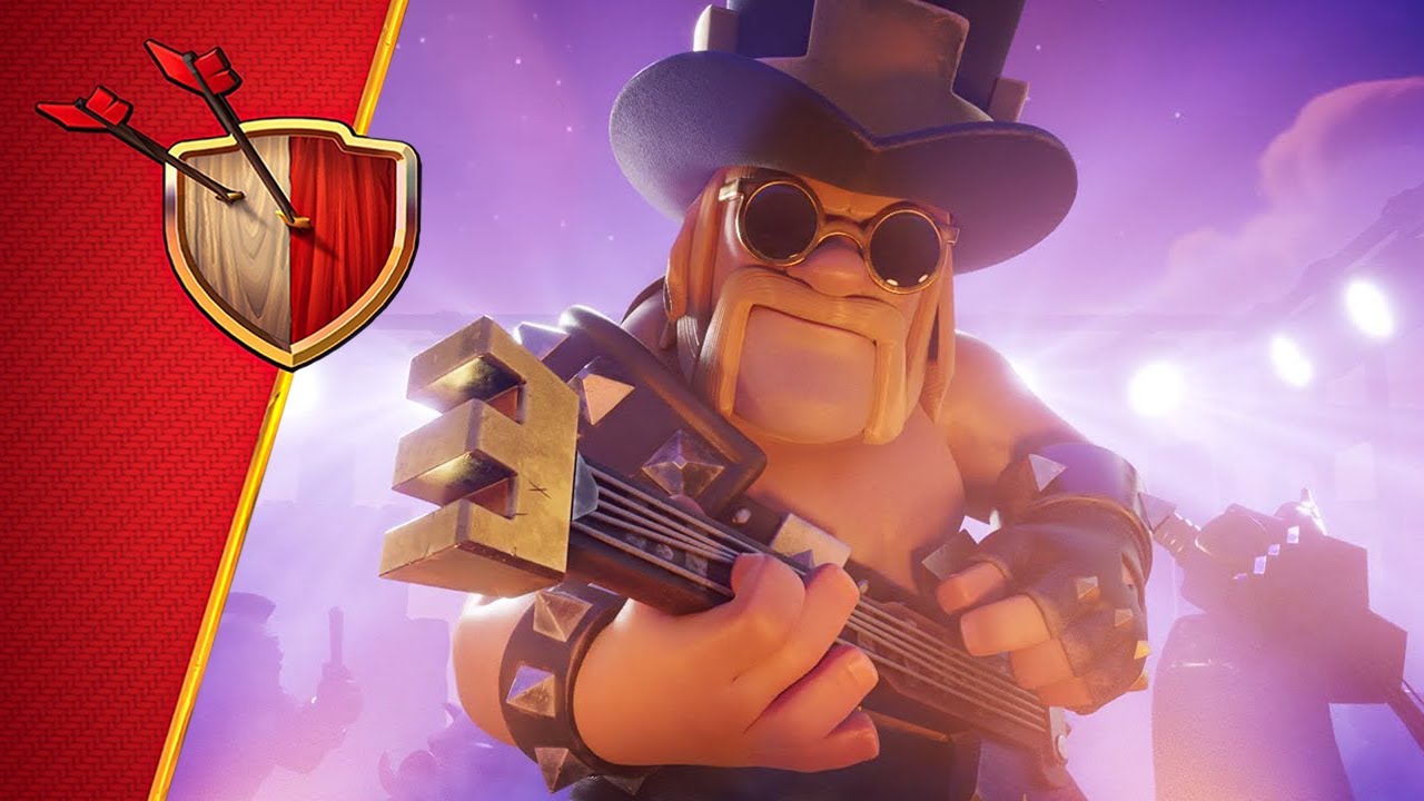 Rock On Party King! (Clash of Clans 8th Anniversary)