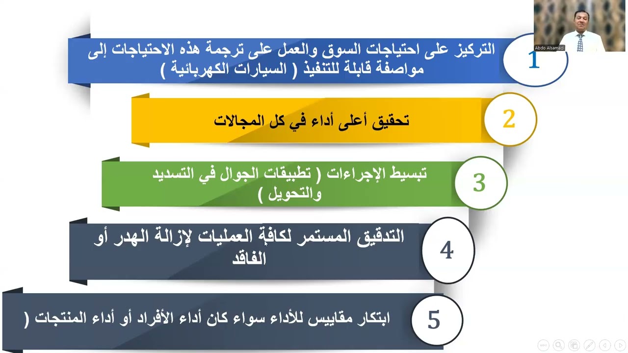 أهداف الجودة الشاملة دورة إدارة الجودة المحاضرة الأولى فيديو 3