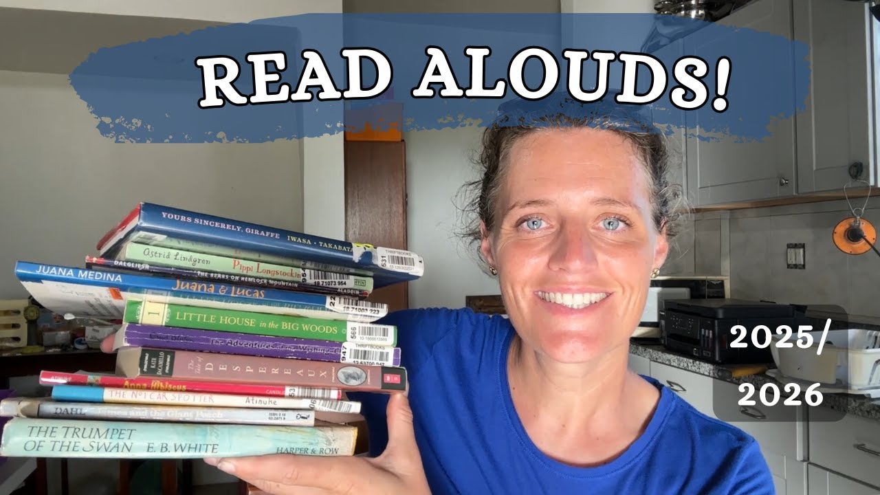 Our Homeschool Read Aloud Booklist || Kindergarten & 1st Grade Chapter Books 2025/2026