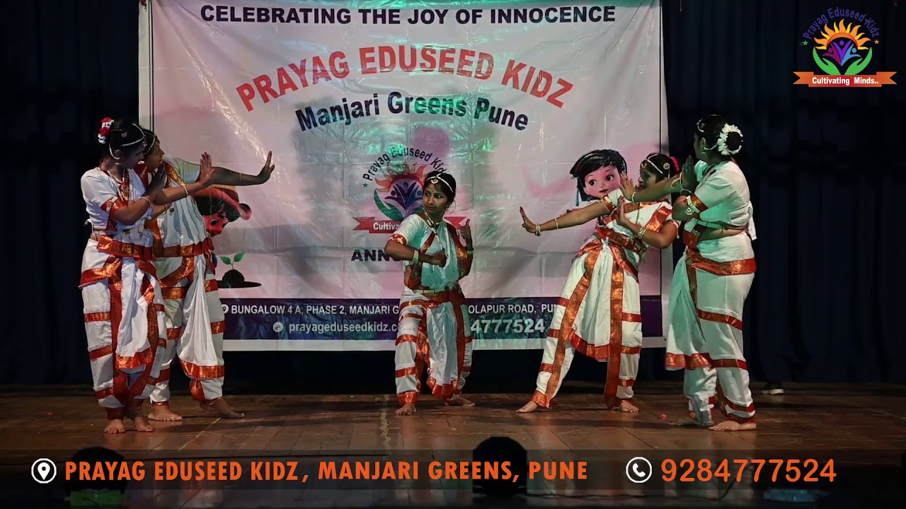 #Asha Ingale#PrayagEduseedKids#2020#Annualday#kidsperformance#manjarigreens