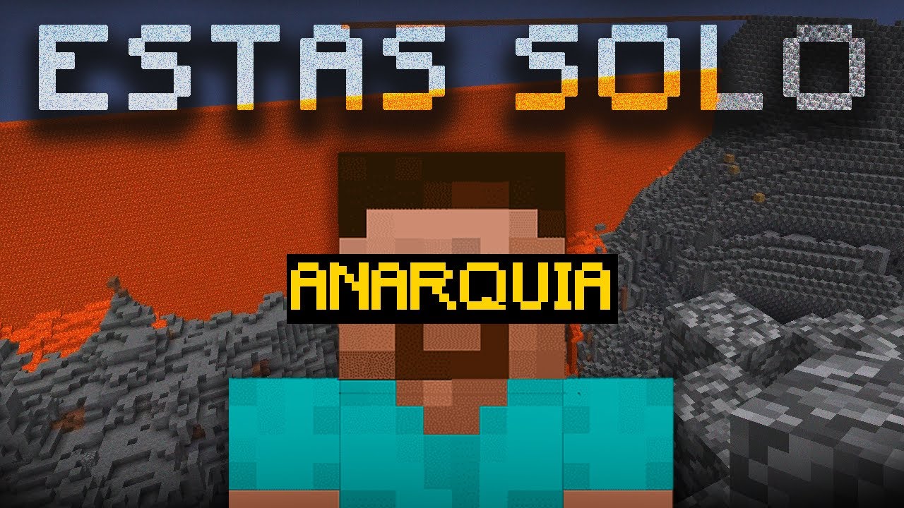 Entre a servidores anárquicos abandonados en Minecraft