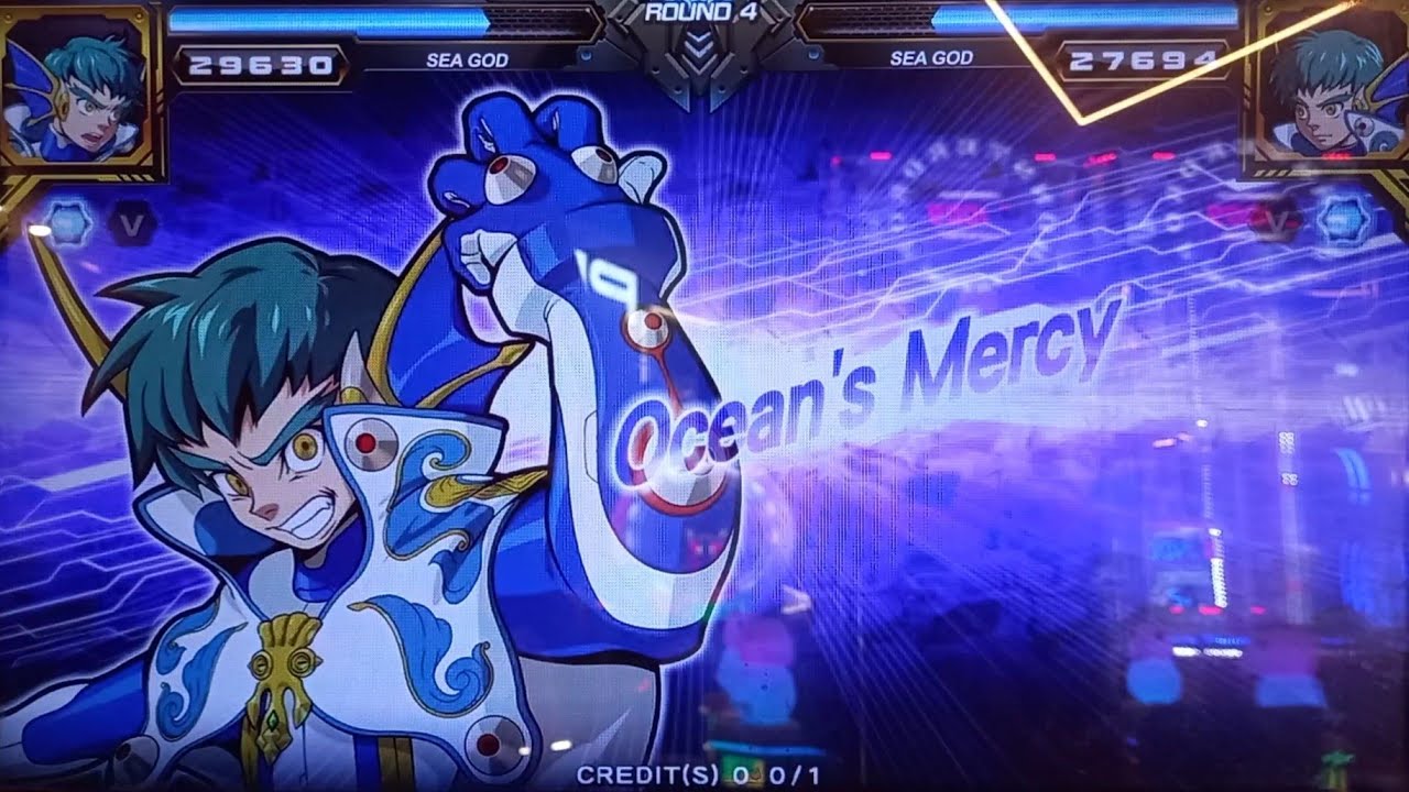 Poseidon/Sea God All Moves Hero of Robots