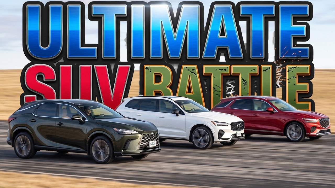 Один внедорожник &mdash; это ПОЛНАЯ трата денег: Lexus RX против Volvo XC60 против Genesis GV70. Сравне...