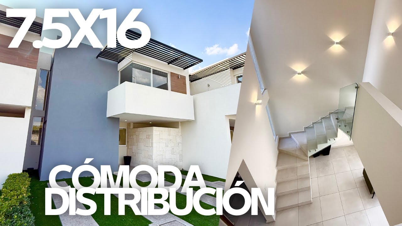 CASA DE 120 m2 BIEN DISTRIBUIDA | Diseño y acabados al alcance de todos | CÓMODA Y PRÁCTICA