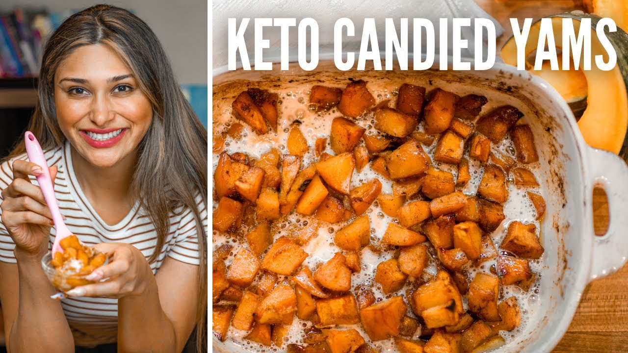 BEST CANDIED YAMS RECIPE! How to Make Keto Candied Yams for a Low Carb Thanksgiving ONLY 2 CARBS