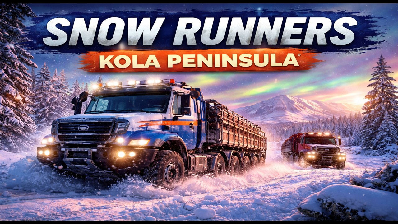🔴 LIVE SnowRunner | Extreme Truck Rescue in Kola PeninsulaReason: