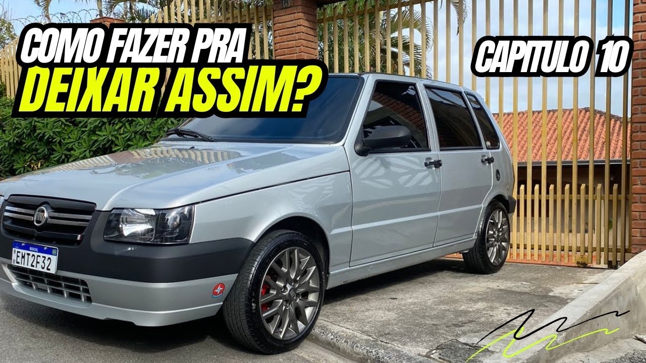 MONTOU UM FIAT UNO FELIZ NO SIMPLES E NÃO ERROU!