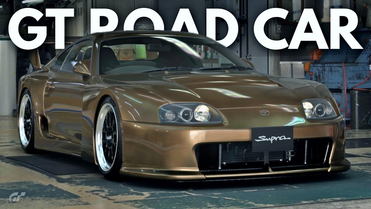 GT7 | Обзор Toyota Supra GT Road Car (JZA80) | Пакет усиления для Gran Turismo 7