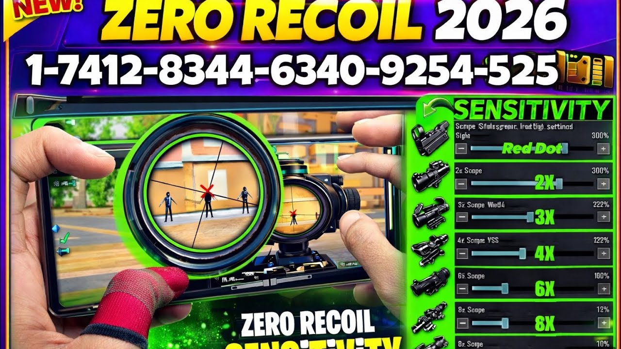 “Zero Recoil, Smooth Aim, Full Domination! 💥 #ZeroRecoil #SmoothAim #ProGamer2026