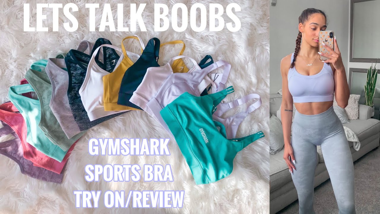 LETS TALK BRAS || online bra shopping, gymshark new releases, how do they hold up, my thoughts