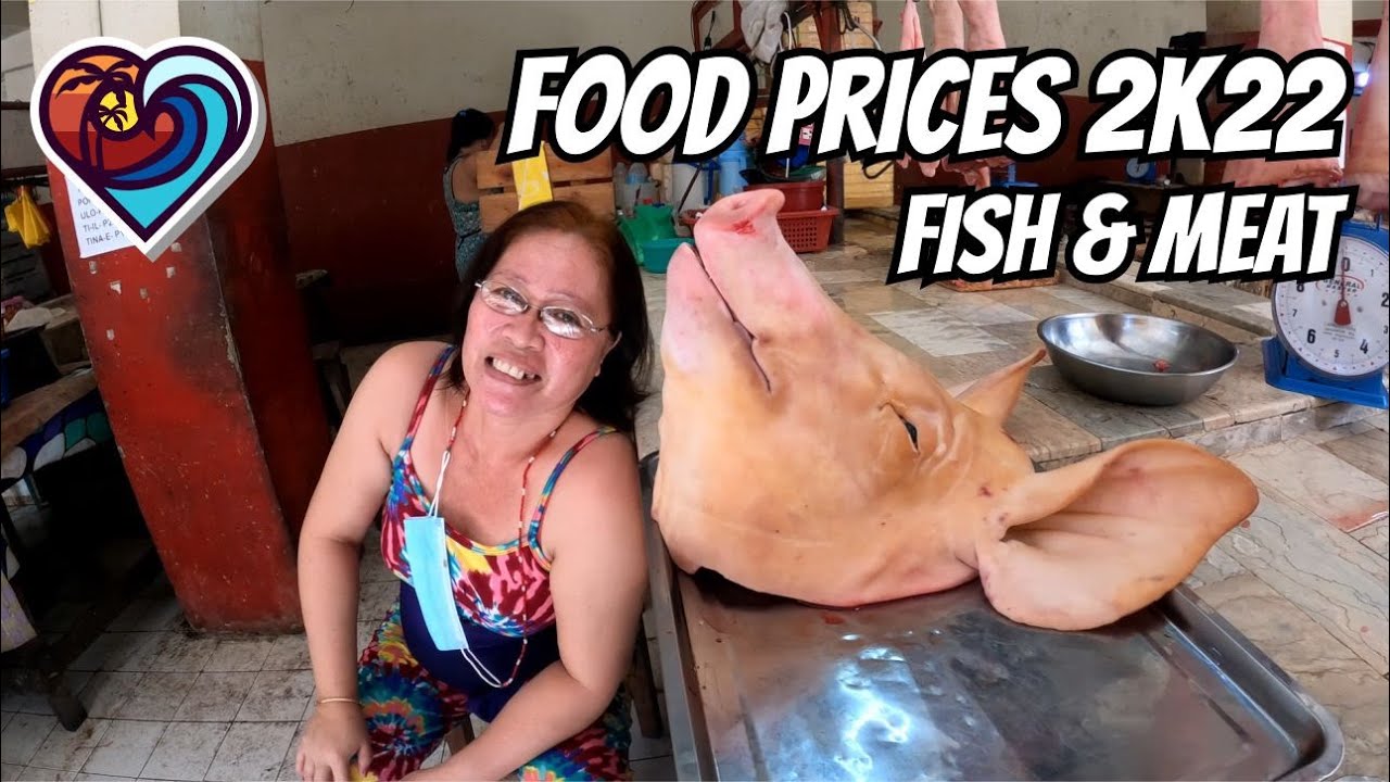 FOOD PRICES IN THE PHILIPPINES 2022 | FISH & MEAT MARKET | SIQUIJOR ISLAND |