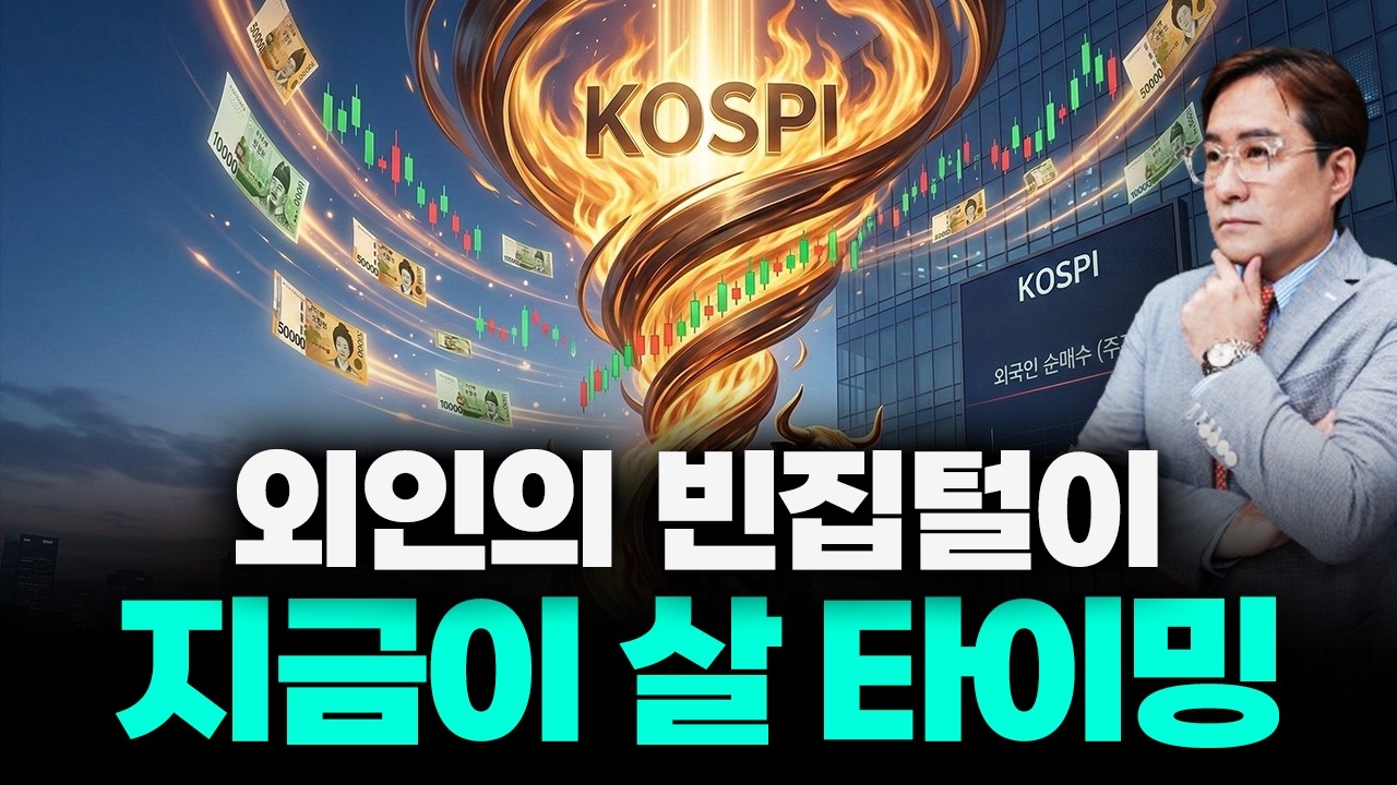 지옥에서 천국으로.. 코스피 폭락 후 V자 반등, 외국인은 빈집털이 #박시동
