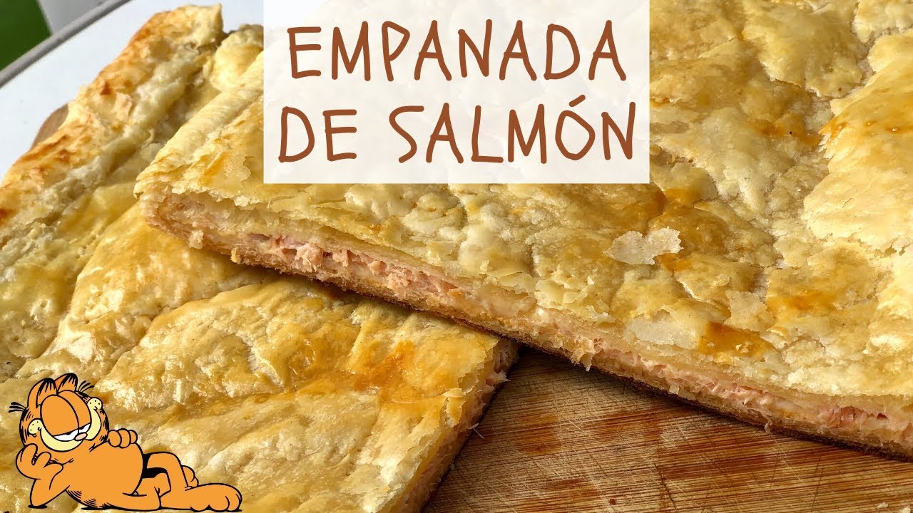 Empanada de Salmón Ahumado con Queso 🤤 ¡DELICIOSA!