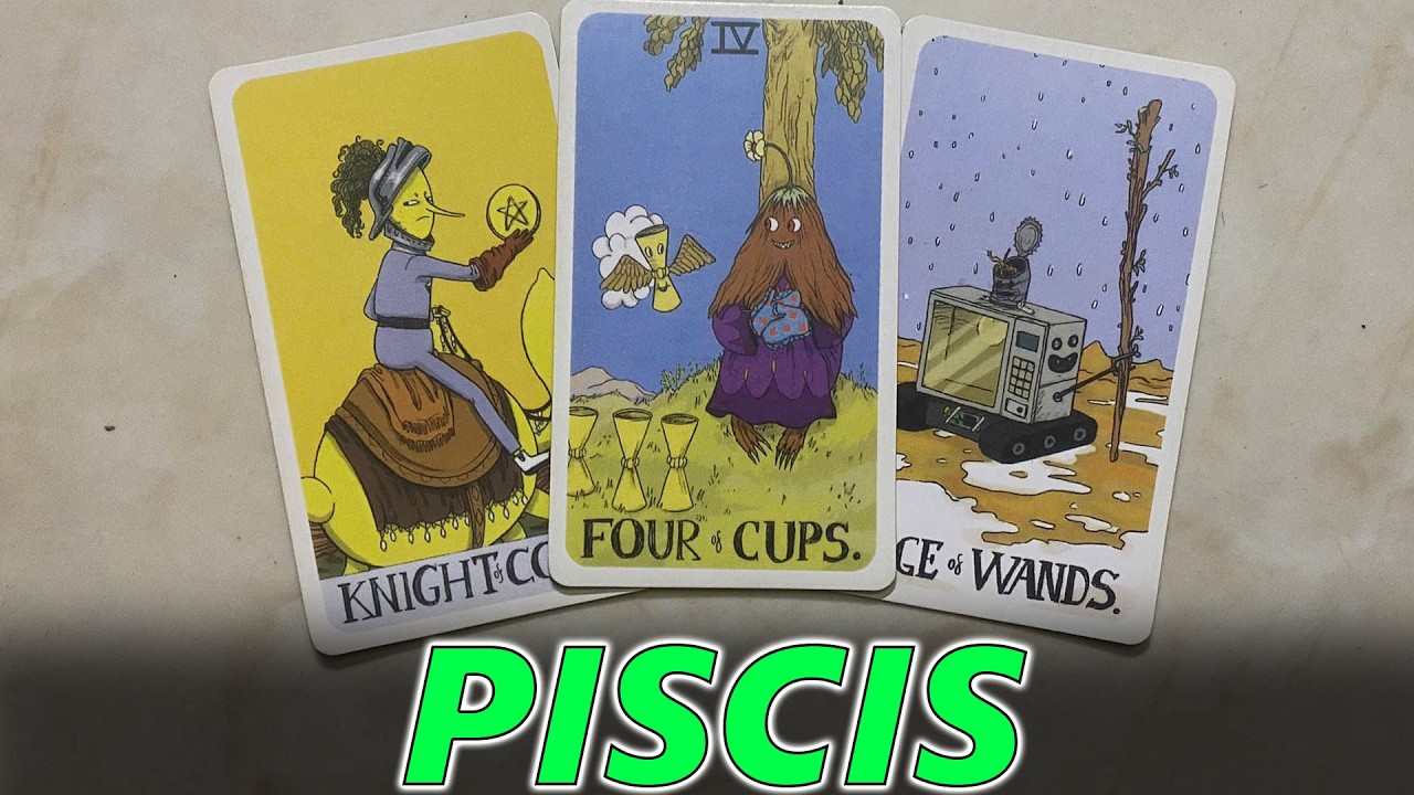 Piscis 🌙 No es imaginación… hay otra persona influyendo 💥 Tarot Piscis Hoy Madeleine