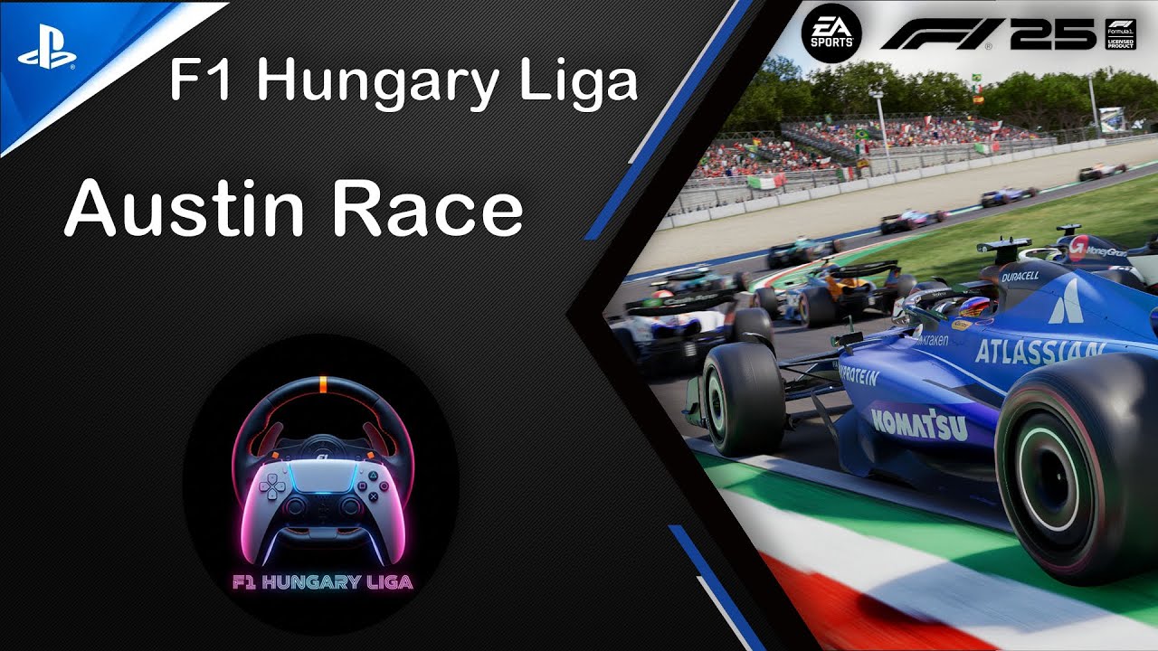 #9 | F1 25 | F1 Hungary Liga | Austin Race | GamePlay | Ps5  Pro