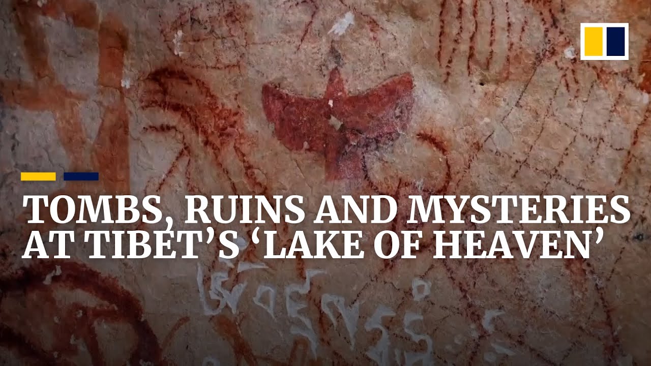 Tombs, ruins and mysterious cave paintings at Tibetan lake shed new light on early nomadic culture
