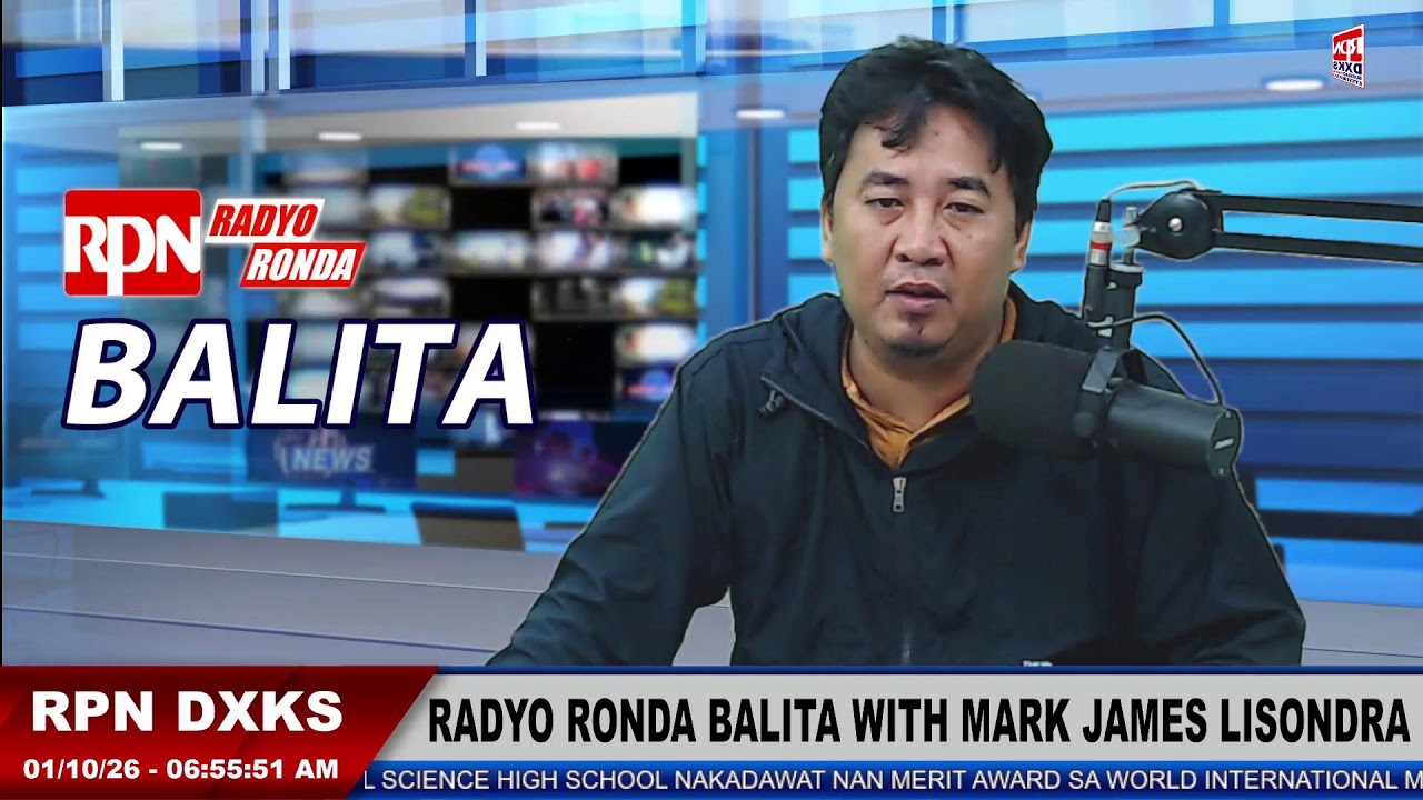 RADYO RONDA BALITA with Mark Lisondra | January 10, 2026