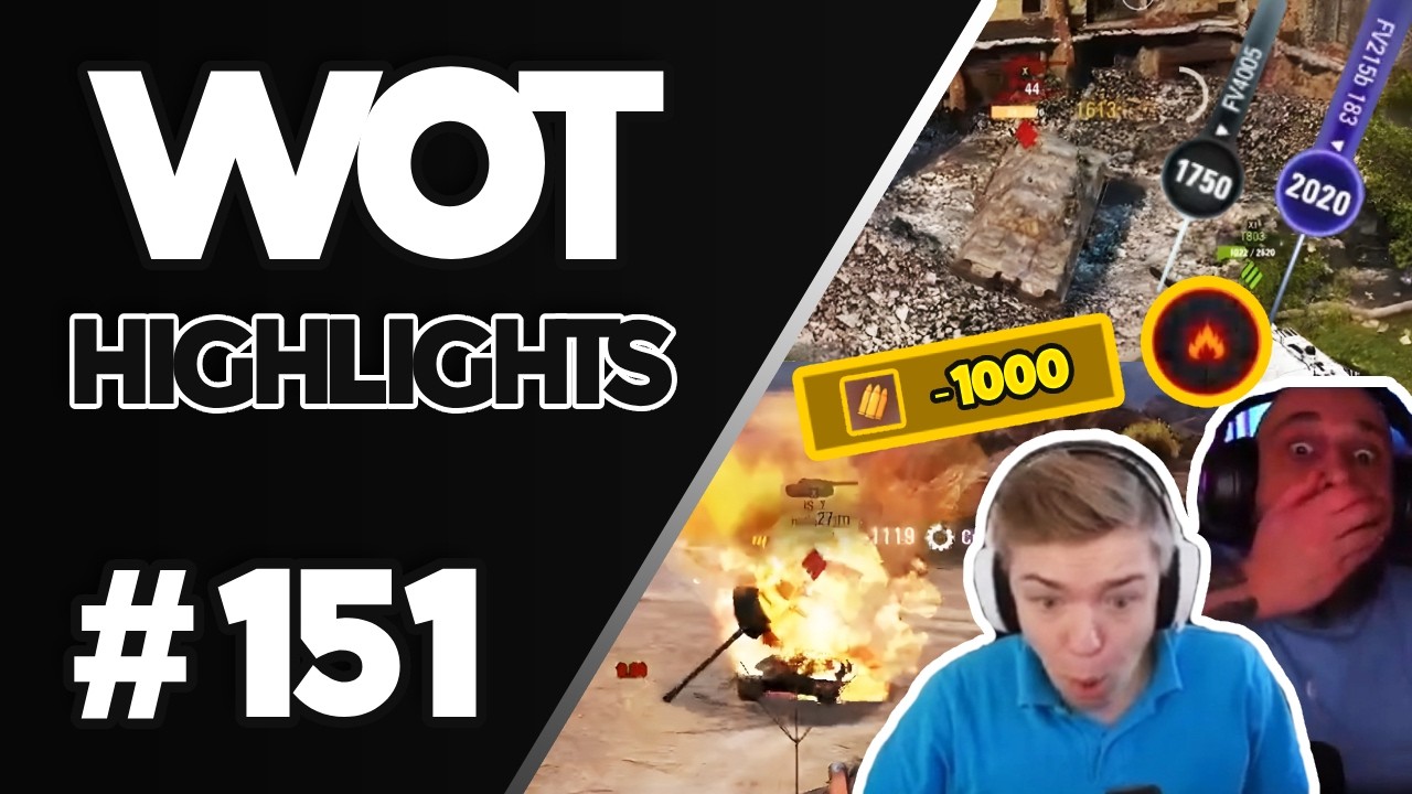 INSANE SHOTS FOR THE NEW YEAR! 🔥🎯 | Best Streamers Moments #151 | WoT Highlights | [World of Tanks]