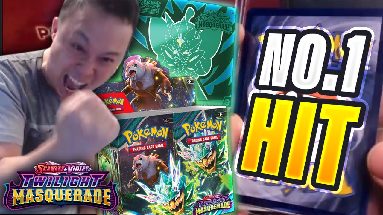 *NEW* Pokémon Twilight Masquerade - I PULLED  MY #1 CHASE CARD