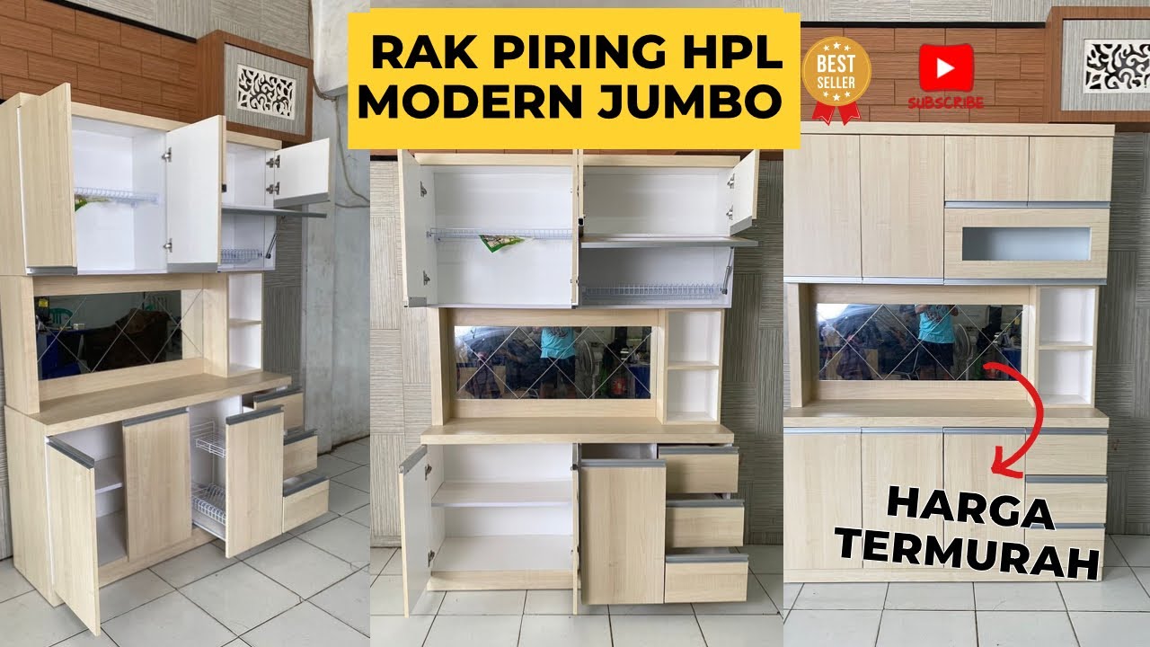 RAK PIRING PINTU 4 MODERN MINIMALIS
