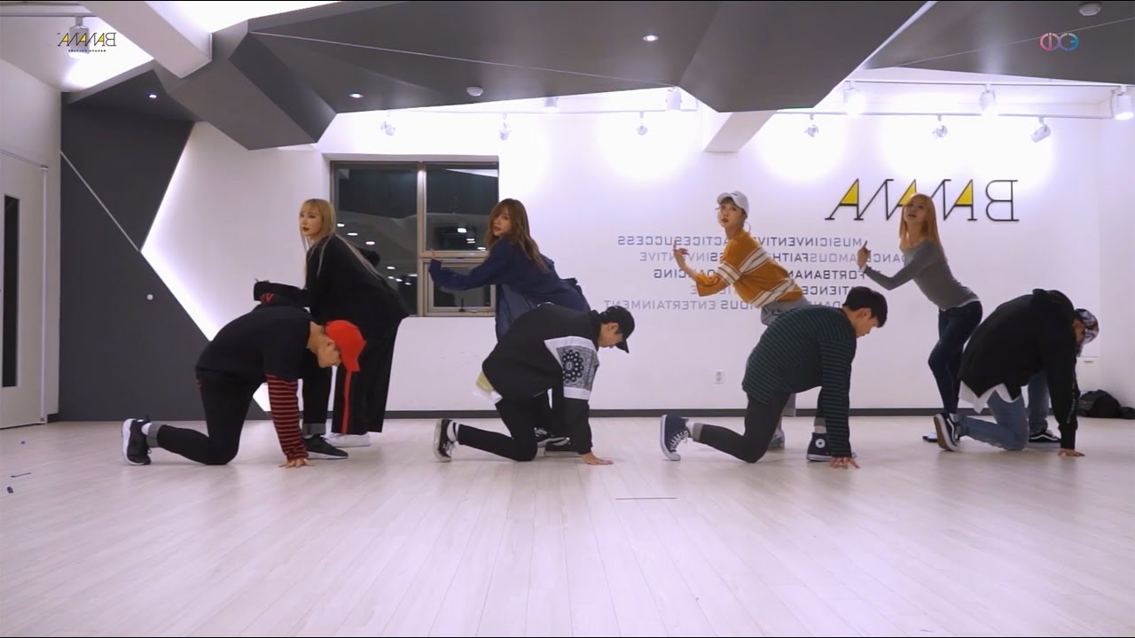 EXID (이엑스아이디) - 낮보다는 밤 Dance Practice (Mirrored)