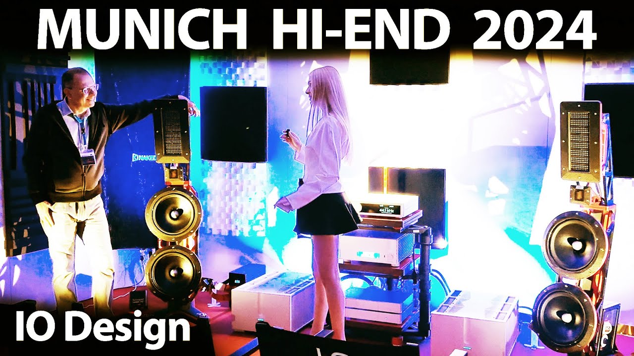MUNICH HiEnd 2024 Audiophile Sound System ❤️ IO Design Open Buffle Speakers