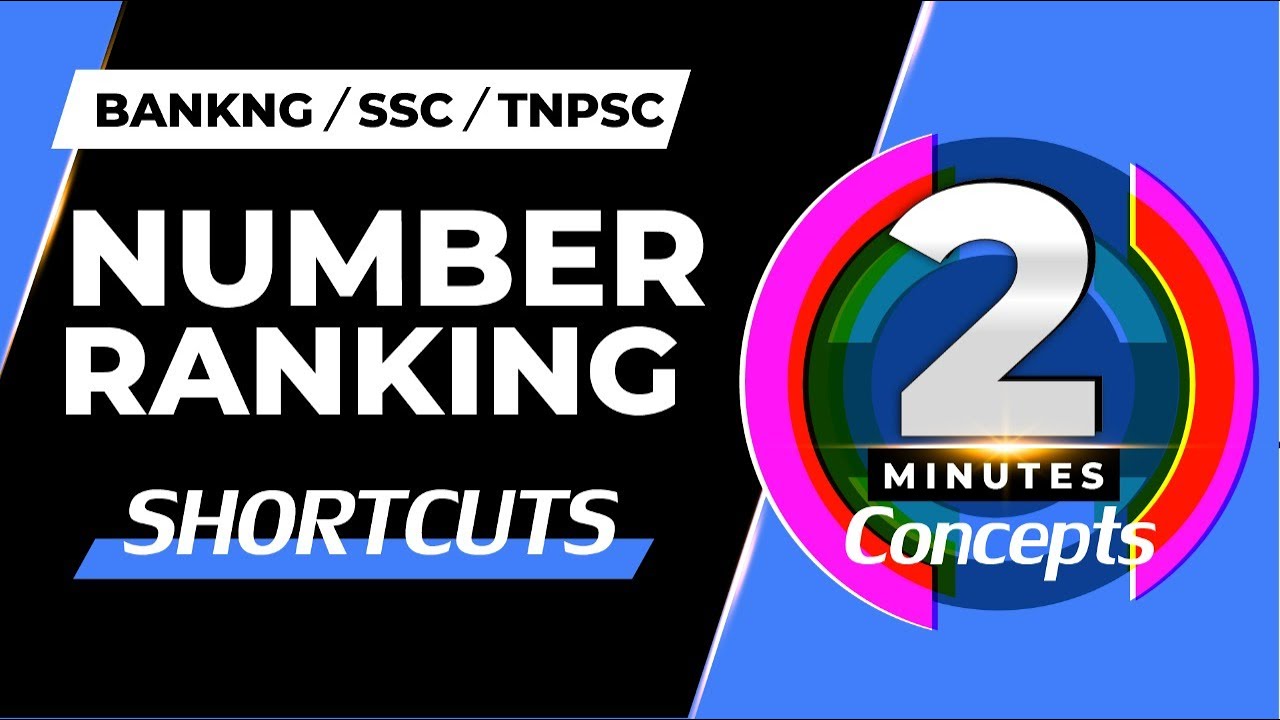 2Mins Concepts | NUMBER RANKING | TO FIND TOTAL/DISTANCE & POSITION / RANK | Mr. AK | Veranda Race