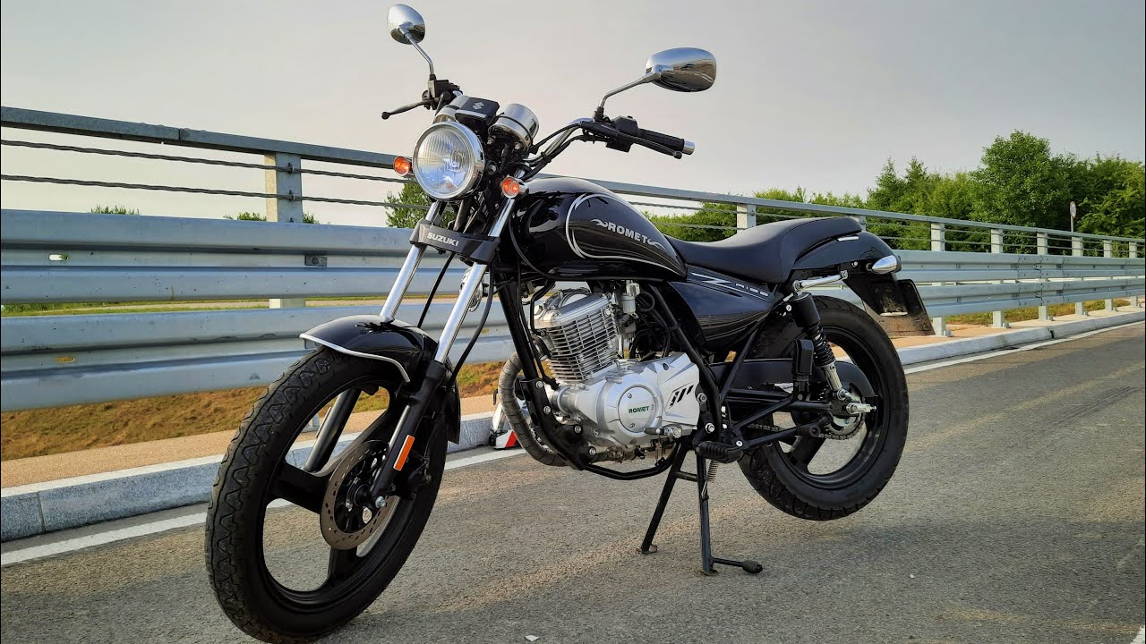 2012 Romet Soft Chopper 125 - prezentacja i odpalenie