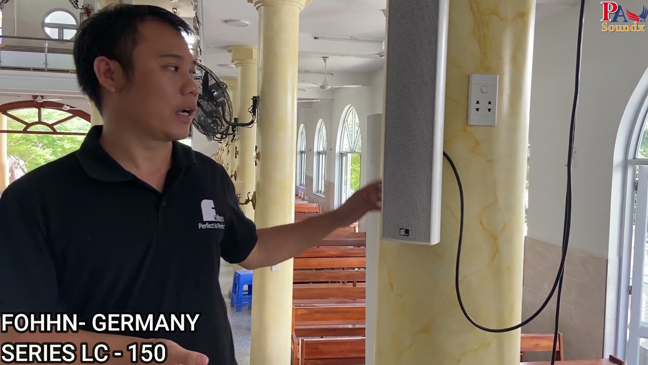 LẮP ĐẶT ÂM THANH NHÀ THỜ TẠI NHÀ THỜ VANG GIÁO XỨ TÂN ĐÔNG TPHCM- ÂM THANH PHÚC AN SÀI GÒN.