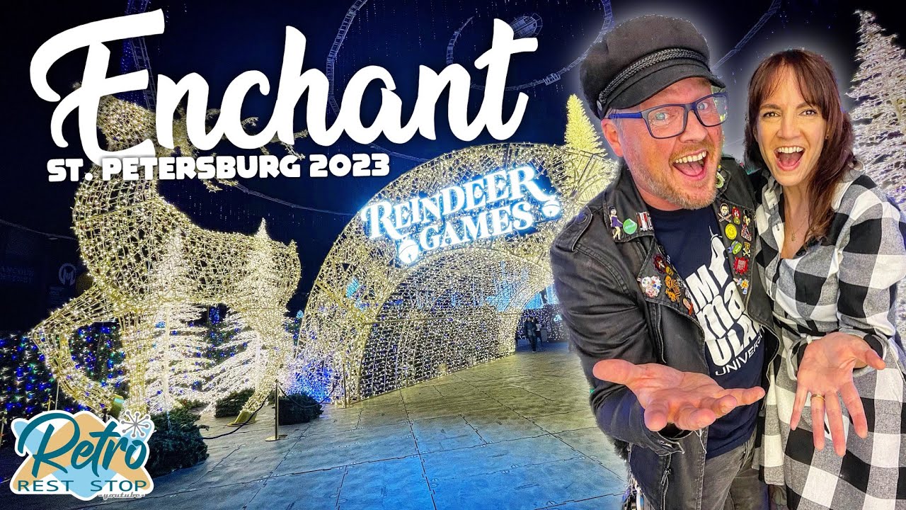RRS | Enchant Christmas Event In St. Petersburg Florida & The World’s Largest Christmas Light Maze