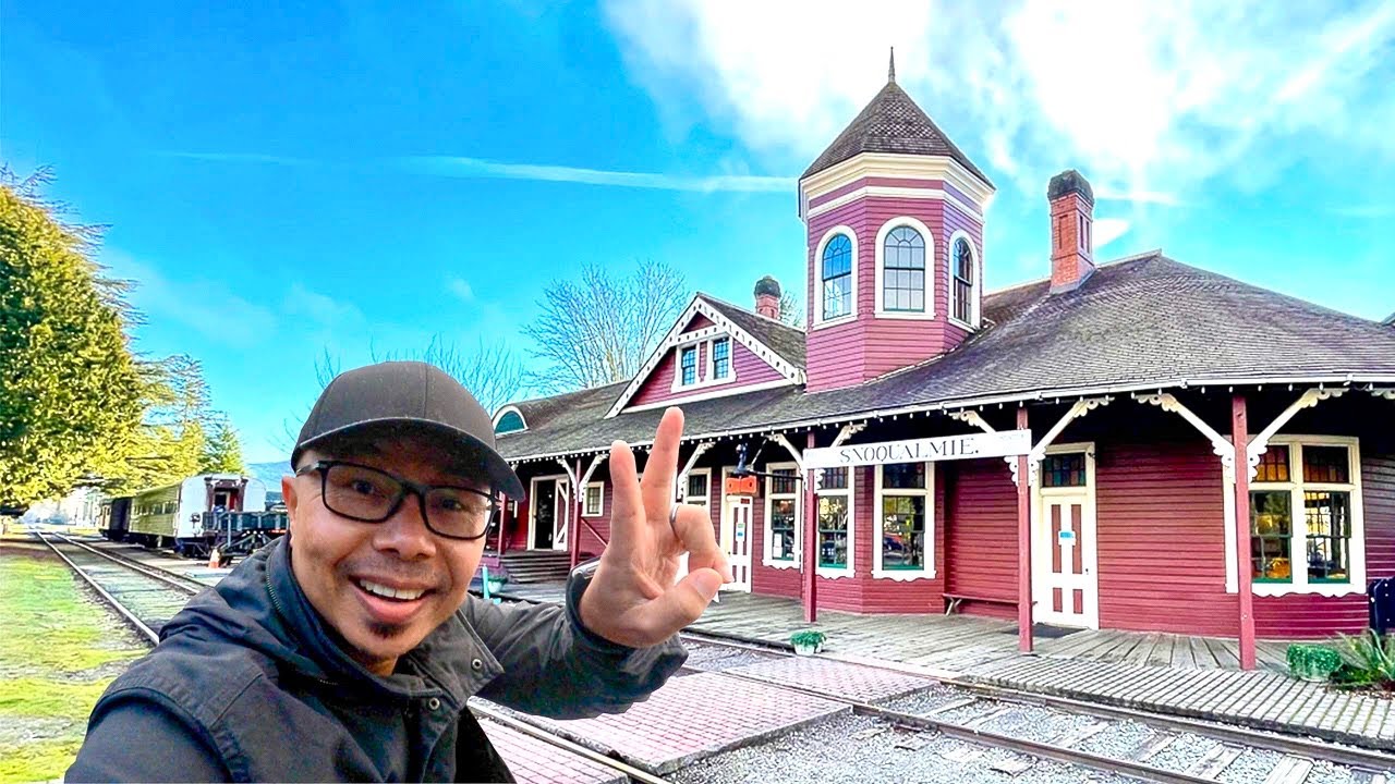 Snoqualmie Falls (FAIL) Part 2 | Exploring Snoqualmie And North Bend | Northwest Railway Museum 🚞